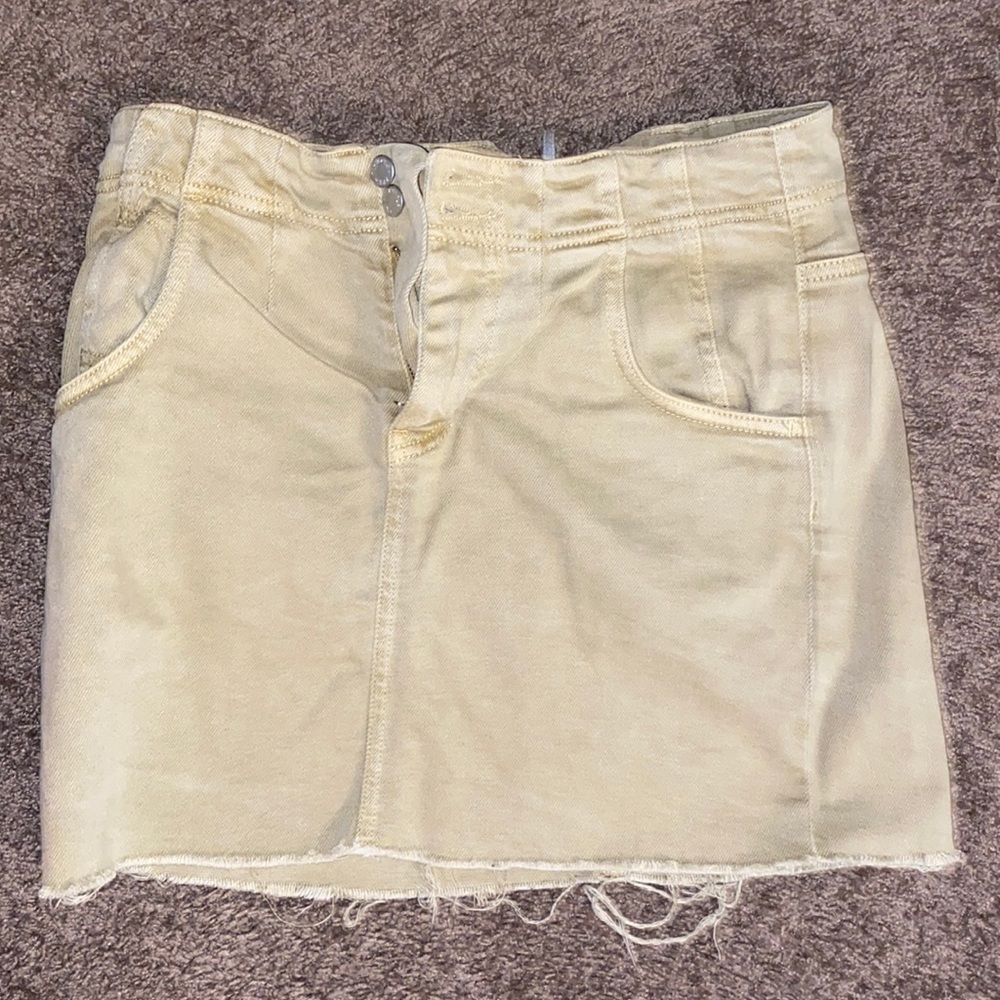 Free people mini skirt
